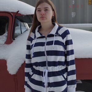 Striped Women's Tribal Sweater